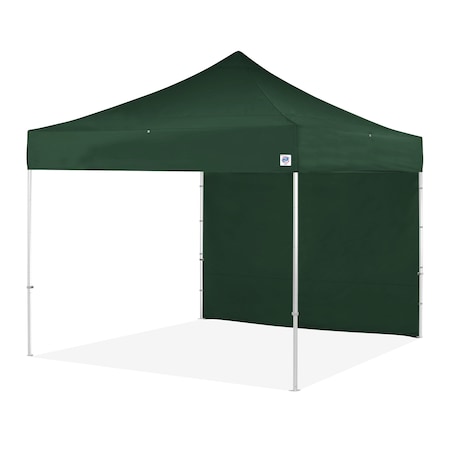 E-Z Up TAA Compliant Sidewall, 13' W x 13' H, Forest Green SWP313FG